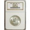 Image 1 : 1934 50C Maryland MS66 NGC. An amazing example of this