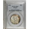 Image 1 : 1928 50C Oregon MS67 PCGS. The obverse of this Superb