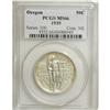 Image 1 : 1939 50C Oregon MS66 PCGS. A well-defined and attracti