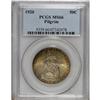 Image 1 : 1920 50C Pilgrim MS66 PCGS. Originally toned, the gray