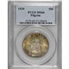 Image 1 : 1920 50C Pilgrim MS66 PCGS. Gorgeous gold-orange and m