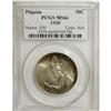 Image 1 : 1920 50C Pilgrim MS66 PCGS. Fully struck and highly lu