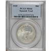 Image 1 : 1935 50C Spanish Trail MS66 PCGS. A satiny silver-gray