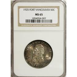 1925 50C Vancouver MS65 NGC. Laura Gardin Fraser made