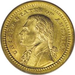 1903 G$1 Louisiana Purchase/Jefferson MS65 PCGS. The p