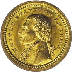 1903 G$1 Louisiana Purchase/Jefferson MS65 PCGS. One o