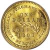Image 2 : 1903 G$1 Louisiana Purchase/Jefferson MS66 PCGS. The f