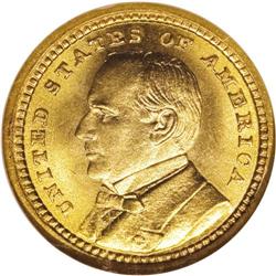 1903 G$1 Louisiana Purchase/McKinley MS66 NGC. The Jef