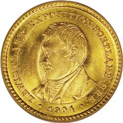 1904 G$1 Lewis and Clark MS66 PCGS. As time passes, ev