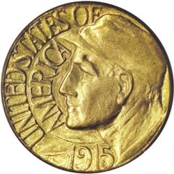 1915-S G$1 Panama-Pacific Gold Dollar MS66 PCGS. The c