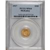 Image 1 : 1917 G$1 McKinley MS64 PCGS. Well struck with pleasing