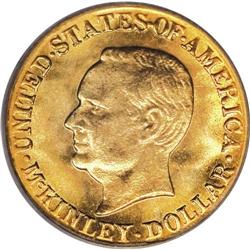 1917 G$1 McKinley MS66 PCGS. The second of two McKinle