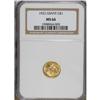 Image 3 : 1922 G$1 Grant no Star MS66 NGC. Delightful yellow-gol