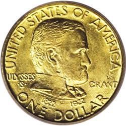 1922 G$1 Grant with Star MS64 PCGS. While there is no