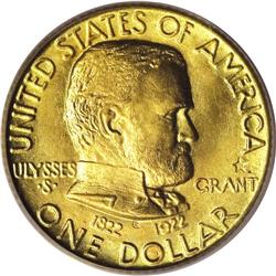 1922 G$1 Grant with Star MS67 PCGS. An incredible Supe
