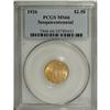 Image 3 : 1926 $2 1/2 Sesquicentennial MS66 PCGS. As the nation