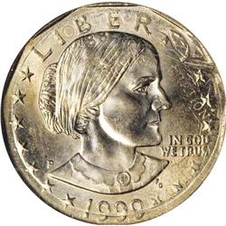 1999-P SBA$ Anthony Dollar--Struck on a 1999-P Georgia