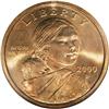 Image 1 : 2000-D $1 Sacagawea Dollar--Obverse Half Clad Layer--M