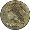 Image 1 : 1837 3C Feuchtwanger Eagle Three Cent Token MS62 PCGS.