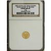Image 1 : 1883 Cal Gold Charm MS65 NGC. Round, 0.25 gm. The obver