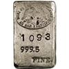Uncertified San Francisco Mint Silver Ingot. This cast