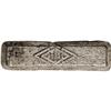 Image 1 : Undated Diamond Mine Silver Ingot. The description from