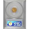 Image 2 : 1851 G$1 MS64 PCGS. Rich apricot-gold patination exude