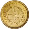 Image 2 : 1853 G$1 MS65 NGC. By 1851, with the burgeoning suppli