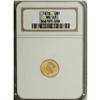 Image 1 : 1878 G$1 MS63 NGC. A scant 3,000 business strikes were