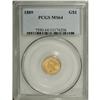 Image 1 : 1889 G$1 MS64 PCGS. At first glance, this lustrous gol