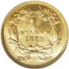 Image 2 : 1889 G$1 MS67 NGC. This final-year issue is exceptiona