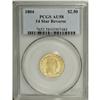 Image 3 : 1804 $2 1/2 14 Star Reverse AU58 PCGS. Breen-6119, BD-