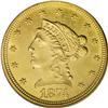 Image 1 : 1874 $2 1/2 MS64 PCGS. The 1874, with a mintage of 3,9