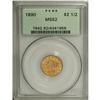 Image 1 : 1890 $2 1/2 MS62 PCGS. This better date has a mintage