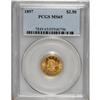 Image 3 : 1897 $2 1/2 MS65 PCGS. The design elements are all cri