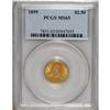 Image 1 : 1899 $2 1/2 MS65 PCGS. All of the design elements are