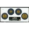 Image 2 : Four Piece 20th Century Gold Coin Set MS64 NGC. Four pi