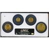 Image 2 : Four Piece Liberty Head Gold Coin Set MS64 NGC. Four pi