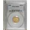 Image 1 : 1908 $2 1/2 MS64 PCGS. Attractive peach-gold color dis