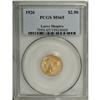 Image 3 : 1926 $2 1/2 MS65 PCGS. Ex: Larry Shapiro. In the realm