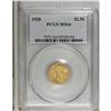 Image 1 : 1928 $2 1/2 MS64 PCGS. Wisps of light tan visit the lu