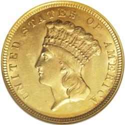 1856 $3 MS61 NGC. The 1856 is not generally appreciate