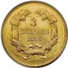 Image 2 : 1859 $3 MS64 PCGS. Surviving 1859 $3 gold pieces are w