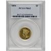Image 3 : 1854 $3 PR62 PCGS. The exact number of 1854 proof thre