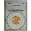 Image 3 : 1885-S $5 MS65 PCGS. Despite its status as a common is