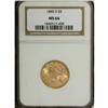 Image 3 : 1885-S $5 MS66 NGC. Generally considered a common date