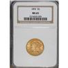 Image 3 : 1892 $5 MS65 NGC. Often thought of as a common date, t