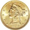 Image 1 : 1899 $5 MS65 NGC. The 1899 five dollar, with a mintage