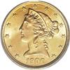 Image 1 : 1900 $5 MS65 PCGS. This Gem is housed in an older gree