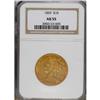 Image 3 : 1859 $10 AU55 NGC. The 1859 ten dollar, with its small